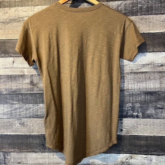 NWT Madewell Whisper Crew Neck Tee XS Classic Minimalist Staple Piece - Picture 2 of 5